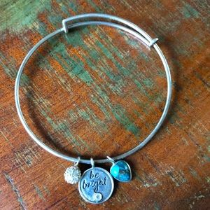 Silpada Turquoise "Be Bright" Bangle Bracelet